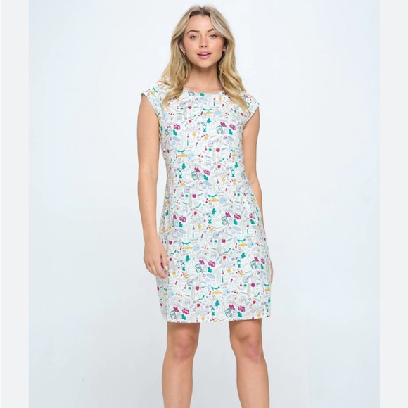 SM Wardrobe NYC City Life Shift Dress Small - Picture 1 of 12